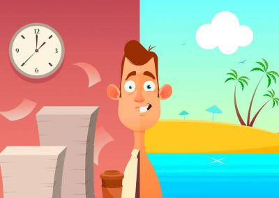 ¿Síndrome de estrés post vacacional?